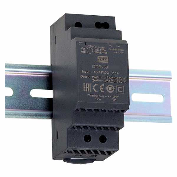 MEAN WELL DDR-30G-5 DC to DC Converter 30W 5V 6A Wide Input